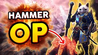 The STRONGEST Weapon UPDATED Hammer Guide  Monster Hunter World 2024 [upl. by Elihu]