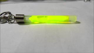 Micro Cyalume Glow Stick Test for Ultralight Survival Kit Reading [upl. by Eninnej]