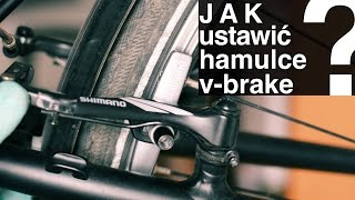 Jak ustawić hamulce w rowerze  regulacja hamulców vbrake [upl. by Aruasor]