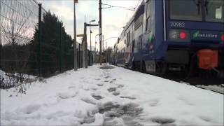 RER C sous la neige 22 [upl. by Kazimir811]