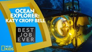 Ocean Explorer Katy Croff Bell  Best Job Ever  Nat Geo Kids [upl. by Adamek]