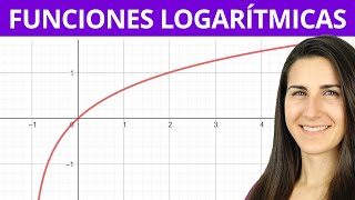 Funciones LOGARÍTMICAS 📈 Dominio Rango y Representación Gráfica [upl. by Jelene]