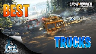 Snowrunner Best Trucks With Or Without DLCs [upl. by Philemol972]