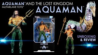 McFarlane ™ Aquaman ™ And The Lost Kingdom  Actionfigur  Unboxing amp Review  DC ™ Multiverse [upl. by Reggie]