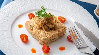 How To Make Salmon Tartare  Best Salmon Tartare Recipe [upl. by Hsenid]