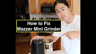 How to Fix the Mazzer Mini Coffee Grinder and Restoration  Part 1 [upl. by Benil]