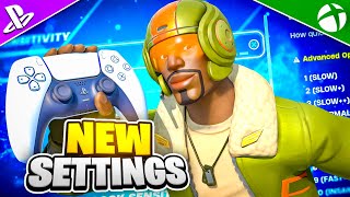 NEW BEST Controller SETTINGS  Sensitivity in Chapter 6 Fortnite Tutorial [upl. by Lorna17]