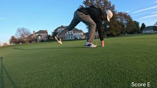 Sunset 4 Holes At Stonewater CC First Vid [upl. by Haroun]