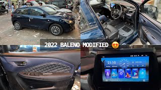 New Baleno modifiednew baleno accessorieslatest baleno modifiedbaleno sigma modified [upl. by Stroup27]