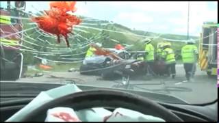 accident routier attention video choc [upl. by Fassold377]