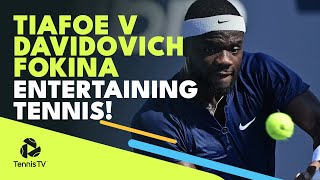 Frances Tiafoe vs Alejandro Davidovich Fokina Most Entertaining Points  Estoril 2022 Highlights [upl. by Akimot683]