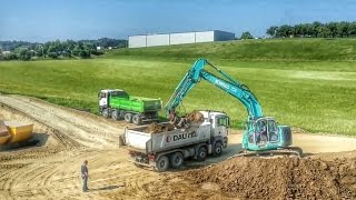 Sachen gibts Bagger und Lastwagen auf der Baustelle Vol II [upl. by Halyahs938]