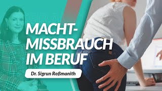 Machtmissbrauch im Beruf [upl. by Priebe623]