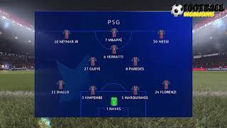 GOAL Idrissa Gueye PSG vs Manchester City 10 FIFA 2021 [upl. by Aikkin]