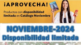 DISPONIBILIDAD LIMITADA NOVIEMBRE2024 [upl. by Betsey676]