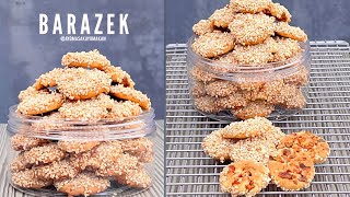 Barazek Cookies Rempah Kacang Dari Negara Timur Tengah Tahan 6 bulan [upl. by Alderman]