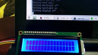 MicroPython I2C LCD [upl. by Olathe]