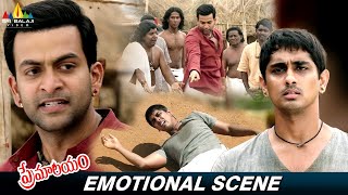 Prithviraj Gets Serious on Siddharth  Premalayam Movie  Telugu Emotional Scenes SriBalajiMovies [upl. by Flagler]