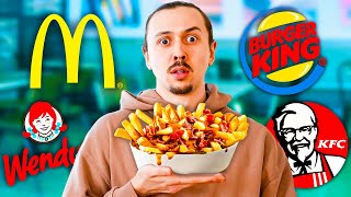 Je teste toutes les poutines de FastFood daffilée [upl. by Affay]