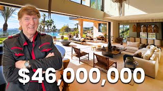 INSIDE A BRAND NEW 46MILLION MEGA MANSION IN BEVERLY HILLS [upl. by Verne88]