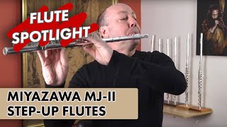 Flute Spotlight Miyazawa MJII series with Ian Mullin [upl. by Marys]