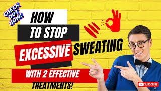 How to stop the excessive sweating with 2 effective treatment  Antihydral India  Hyperhidrosis [upl. by Bamford]