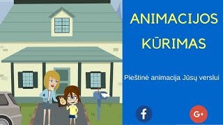 Animacijos Kurimas  versli klase [upl. by Htesil]