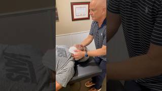 Sweating after the adjustment is perfectly normal ringdingerchiropractor chiropracticadjustment [upl. by Keeton]