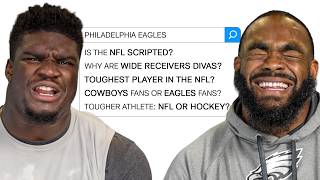 Eagles Answer the Internets Most Asked NFL Questions [upl. by Calie477]