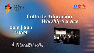 Servicio de Adoración  Worship Service Pastora Lillian RentasMaysonet [upl. by Ayikur]