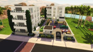 FIZ um CONDOMÍNIO de APARTAMENTOS  Speed Build  The Sims 4 [upl. by Akeem]