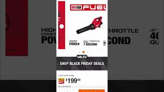 Insane Milwaukee Leaf Blower Deal Only 199 with 2 Batteries [upl. by Sigvard]