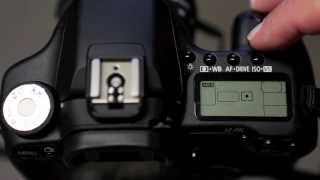 Canon 50D  Setting up the metering mode [upl. by Enihsnus]