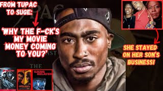 2Pac SCREAMED About His MONEY Afeni Shakur  Pacs LAST WORDS tupac sugeknight hiphop movie [upl. by Hcire845]