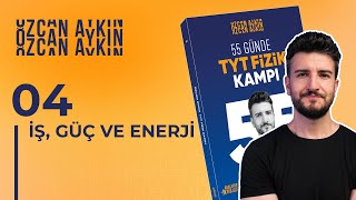 55 Günde TYT Fizik Kampı  12 Gün  İş Güç Enerji  4  Verim ve Enerji Kaynakları  2025 [upl. by Odlabu577]