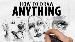 HOW TO DRAW ANYTHING No clickbait  Drawlikeasir [upl. by Idaline]