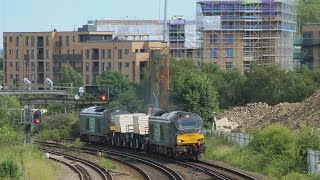 Clanline and Flask seen at Sandling and Goddington 270624 [upl. by Kris]