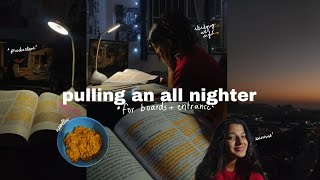 pulling an all nighter to study for boards  CUET 2023☕  productive study vlog CBSE CLASS 12 📚 [upl. by Ivey]