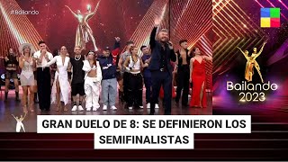 GRAN DUELO DE 8 se definieron las SEMIFINALES  Bailando2023  Programa completo 24012024 [upl. by Ridan]