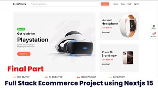 Build a FullStack eCommerce Website with Nextjs Sanity Firebase amp Stripe  FINAL Part [upl. by Iarahs]