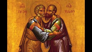 Praises Doxasticon for Ss Peter and Paul [upl. by Assilev]