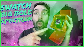 Unboxing La montre Swatch BIG BOLD SPECTRUM [upl. by Arlana]