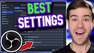 Best OBS Studio Settings for STREAMING in 2024 For Beginners [upl. by Hazelton]