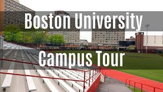 Boston University Campus Tour  Study in USA  Fellow Brownie [upl. by Solraced]