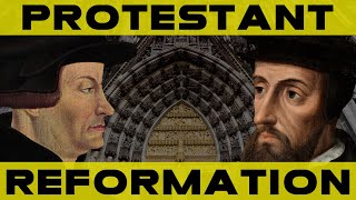 The Protestant Reformation 34  Calvin and Zwingli [upl. by Ytirahs15]