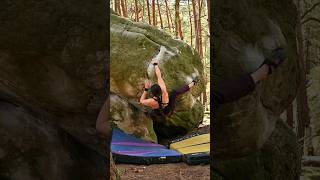 Fontainebleau Biodegradable 7b sports nature climbing fontainebleau bouldering workout [upl. by Chretien]