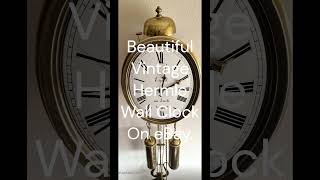 Vintage Hermle Lantern Style Wall Clock [upl. by Lucey760]