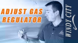 How to adjust gas pressure adjust gas regulator tutorial DIY Windy City Restaurant Equipment Parts [upl. by Ayisan834]