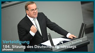 Haushalt Verteidigung Einzelplan 14 ua mit Bundesverteidigungsminister Pistorius  11092024 [upl. by Aziaf]