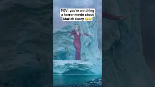 If Mariah Carey defrosting every Christmas was a horror movie shorts funny comedy [upl. by Imray]